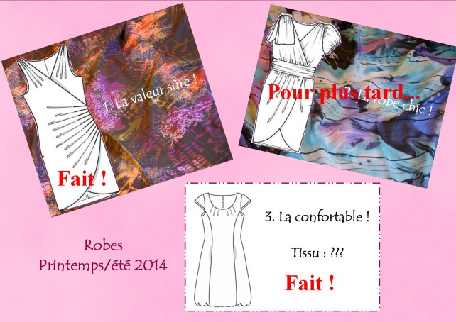 Planche robes PE 2014 - 2